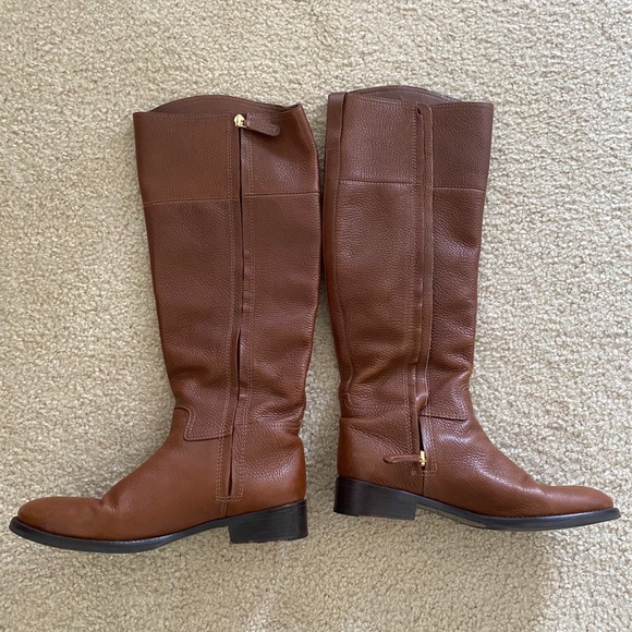 Tory Burch Junction Brown Boots Size 8 - Picture 3 of 3